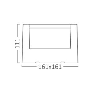 Φωτιστικό στεγανό για κολώνα LED - Image 3