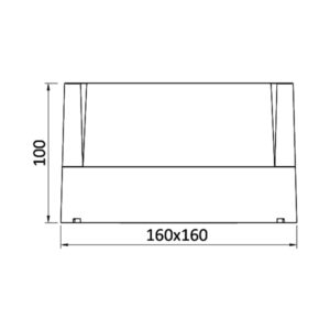 Φωτιστικό απλίκα στεγανή πλαστική IP65 LED (3 in 1) - Image 3