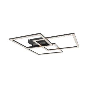 Φωτιστικό οροφής LED (3 in 1) dimmable με τηλεκοντρόλ μαύρο