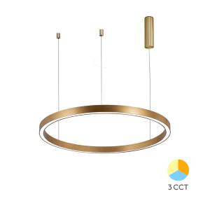 Φωτιστικό κρεμαστό LED (3in1) 80cm ΧΡΥΣΟ ΜΑΤ
