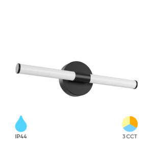 Φωτιστικό απλίκα LED (3 in 1) σε μαύρο