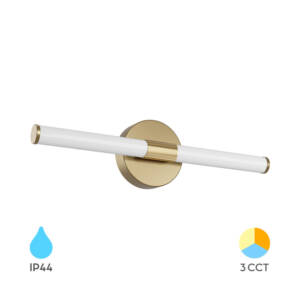 Φωτιστικό απλίκα LED (3 in 1) σε χρυσό ματ