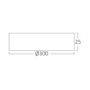 Φωτιστικό πλαφονιέρα LED (3 in 1) Φ30 - Image 2