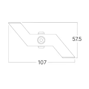 Εξάρτημα φωτιστικού Surface Clip (κατάλληλο για την σειρά ΒΝ01) - Image 3